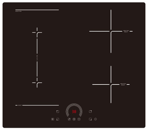 60cm 4 flex zone induction hob from China
