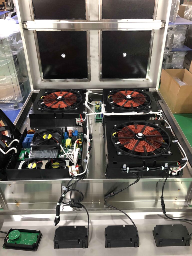 Commercial 3.5kwx4 Burner Induction Module for Hotel Resturate