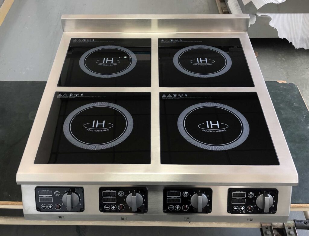 Commercial 4 Burner Induction 3500Wx4 for Hotel Resturate